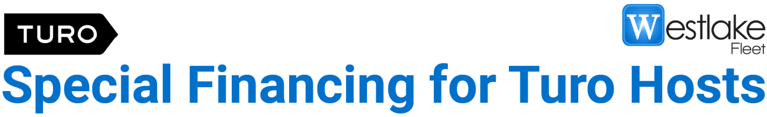 Turo Host Financing - Westlake Financial Turo Host Financing - Westlake Financial